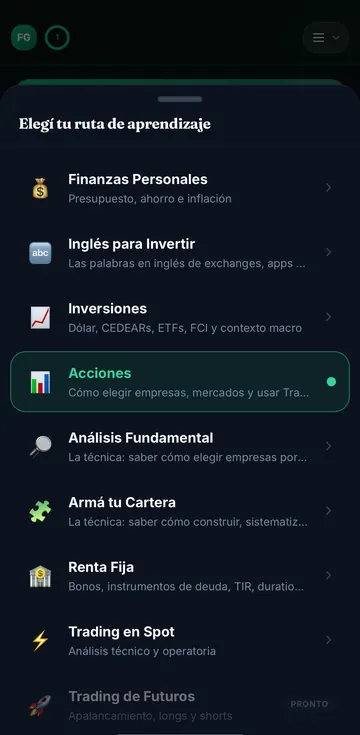 Las rutas de aprendizaje para elegir por dónde empezar